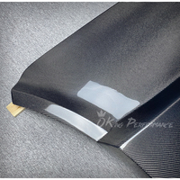 Capot en fibre de carbone de style Mustang suralimenté 2015-2017 pour Ford Mustang Gen6 S550.1 2015-2017