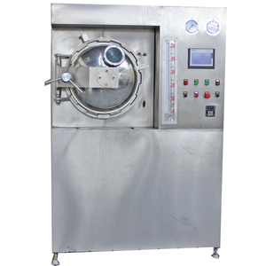 Professionele 600l Autoclaaf Retort Apparatuur Voor Voedsel Sterilisatie Gebruikt Landbouwindustrie Voor Ingeblikt Vlees Nieuwe Automatische Motor Plc - Product Image 1