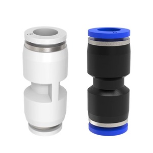 Dde Dade Pneumatics <b>Quick</b> <b>Connector</b> Pu Straight Through 4 6 8 10 12 16mm For Air Hose Nylon Tubing Manufacturing - Product Image 2