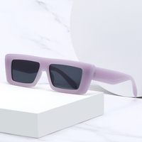 Lunettes de soleil vintage rectangulaires à monture fine 6501, style rétro, nouvelles lunettes de vue pour femmes et hommes, personnalisables, UV400, classiques, multicolores