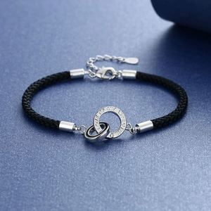 Juego de 2 Pulseras para Parejas, Hombre y Mujer, Pulseras de Cadena para Mejores Amigos, Pulsera Tejida Creativa en Forma de 8 - Product Image 6