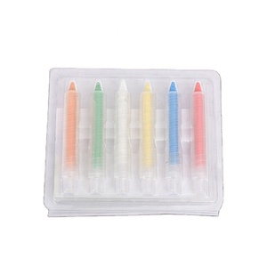 Gessetti Scolastici di Alta Qualità in 6 Colori, Senza Macchie, Portatili, Materiale Durevole, Senza Polvere, Solubili in Acqua - Product Image 2