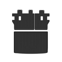 Tapis de sol de voiture 3D TPE de haute qualité personnalisés pour SUV, tapis de dossier, tapis de coffre, tapis de coffre pour Chery Icar 03 Jaecoo J6 EV 2024