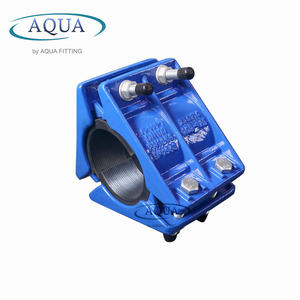 Accesorio de unión de tubería con sujetador de cuello dividido de tres partes - Product Image 5