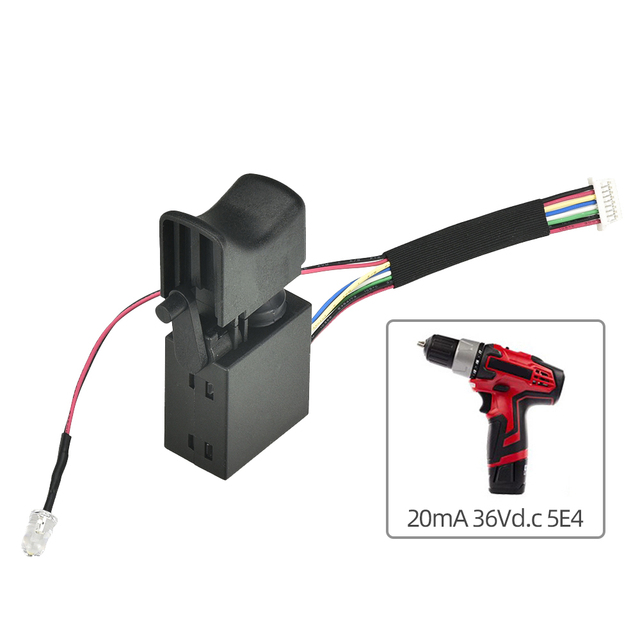 KEJIAN KJ02-1100K Power Tool Switch Speed Control Trigger Button for Impact Drill Equipment Accessories Variable Speed Switch