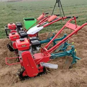 Mini Motocultor de Gasolina de 7hp, 8hp, 9hp, Tractor Manual con Arado de Discos, Incluye Caja de Cambios, Motor, Bomba, Engranajes y Rodamientos - Product Image 2