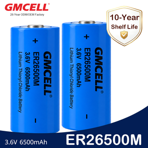 แบตเตอรี่ LiSOCl2 ER34615M แบตเตอรี่กำลังสูงแบบขดลวด ER34615 สำหรับ GSM/GPRS,NB-IoT,RTU,DTU - Product Image 4