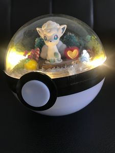 DIY dekorative Kit Figur liefert runde Form Pflanze Tier Winter figuren Leuchten Custom Design Terrarium - Product Image 3