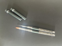 Pinceau à gel professionnel HIDI BEAUTY avec manche en strass synthétique, ultra fin, pour la beauté des ongles