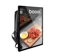 Offre Spéciale d'usine Lcd équipement vidéo personnalisé publicité sac à dos affichage Portable et Durable boîte à lumière