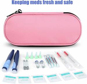 Insulin Pen Cooler Travel Case Ice Packs Diabetic Medication <b>Insulated</b> Cool Organizer,Insulin Pen and Other Diabetic Supplies - Product Image 5