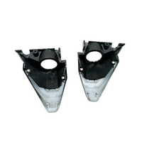 Abat-jour en fibre de carbone pour scooter électrique Teverun Fighter Supreme/Supreme 7260R/Supreme Ultra, version améliorée, couvercle LED