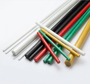 Tige en fibre de verre flexible à longueur personnalisable, fournie par l'usine, pour la découpe de supports de plantes en serre et de parapluies - Product Image 6
