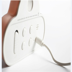 Đồng Hồ Treo Tường Giá Rẻ Có Đèn <span class=keywords><strong>LED</strong></span> Báo Thức Hình Đám Mây Dễ Thương Có Điều Khiển Âm Thanh Vui Nhộn Cho Trẻ Em - Product Image 2