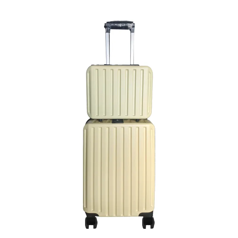 20Inch Lichtgewicht Bagage En 14Inch Mini Cosmetische Hoesjes Reisset Tsa Lock Hardside Bagage Met Spinnerwielen