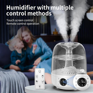 Humidificadores inteligentes de aire de niebla fría y <span class=keywords><strong>humedad</strong></span> de gran capacidad de 4L <span class=keywords><strong>para</strong></span> dormitorio - Product Image 2