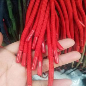 Cordon de serrage rond de 5 mm en polyester 100 % avec embout en plastique rond, accessoires pour vêtements, sacs, chaussures, textiles de maison - Product Image 3