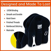 Paquete de seis bolsas de cerveza con abridor de botellas, Enfriador de botellas aislado, soporte para cerveza, paquete de 6 bolsas de neopreno para cerveza