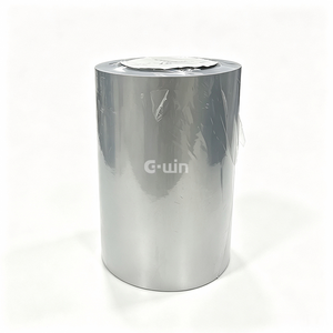 High Quality Printing <b>Machinery</b> Materials Transparent Silver Self-adhesive <b>Stickers</b> Roll Material for Label <b>printer</b> Use - Product Image 2