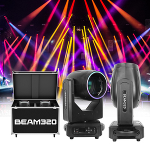 Faro mobile a LED da 320W per illuminazione scenica, attrezzatura per DJ, feste ed eventi - Product Image 1