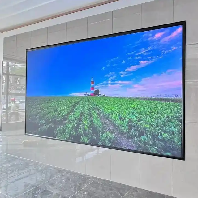 Fixed Installation P1.25 P1.53 P1.66 P1.86 P2 4K 8K LED Video Wall Indoor LED Display Screen 640x480mm Fine Pitch LED Panels