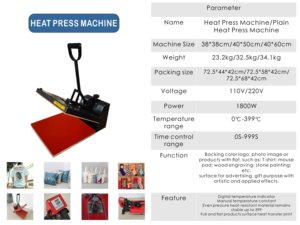 Semi-Automatic Premium Flatbed Heat Press Machine Electric <strong>Clothes</strong> <strong>Printer</strong> for Small Businesses New Condition - Product Image 2