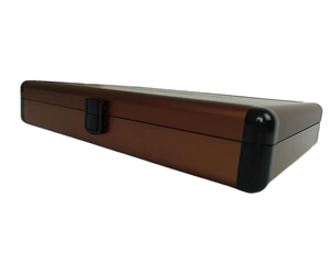 Étui pour <span class=keywords><strong>raquette</strong></span> <span class=keywords><strong>de</strong></span> <span class=keywords><strong>ping</strong></span>-<span class=keywords><strong>pong</strong></span> en aluminium rembourré avec panneau en bois grainé - Contient 1 <span class=keywords><strong>raquette</strong></span> <span class=keywords><strong>de</strong></span> tennis <span class=keywords><strong>de</strong></span> table et 3 balles - Product Image 3