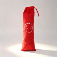 Sacs à cordon en velours personnalisés pour bijoux, cadeaux de mariage, maquillage, crayons et gloss à lèvres