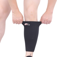 Vente en gros logo personnalisé sport mollet soutien jambe de compression protège-tibia pour hommes femmes