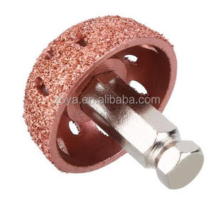 Herramienta de reparación de automóviles 50*25MM Contour Cup Grit 60 Herramienta abrasiva Escofinas circulares Herramienta de pulido Reparación de neumáticos - Product Image 2