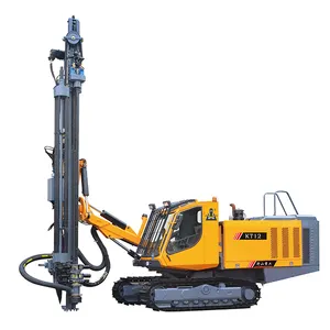 Kaishan KT12 152mm DTH Diesel portable Down the hole drill rig integrated blasting drill rig with air compressor
