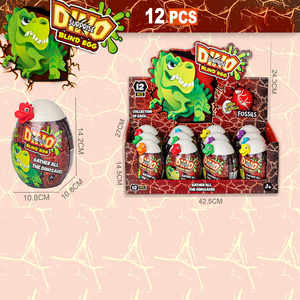 Nouveautés 2026 : Ensemble de figurines dinosaures œufs surprise, jouets <span class=keywords><strong>en</strong></span> capsule pour enfants, figurines d'animaux, œufs mystères, cadeau pour enfants - Product Image 3