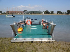 <span class=keywords><strong>Bateau</strong></span> de débarquement <span class=keywords><strong>cargo</strong></span> en aluminium de 11x4m - Product Image 4