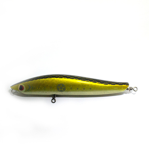 Señuelo Artificial de Madera Hecho a Mano, 160mm 65g/210mm 90g, para <span class=keywords><strong>Pesca</strong></span> de <span class=keywords><strong>Lubina</strong></span> y Marlín en Océano, Río, Lago y Arroyo - Product Image 2