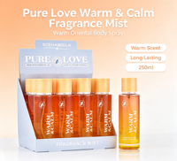 Brume corporelle personnalisée avec logo 250ML, parfum longue durée, marque privée