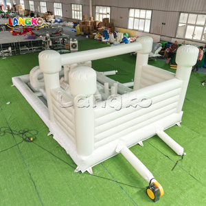 Château gonflable commercial de qualité supérieure avec piscine à balles et aire de jeux souple – Prix usine - Product Image 3