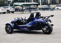 Ztr Trike Roadster 350cc, voiture électrique intelligente à carrosserie ouverte, véhicule motorisé pour passagers