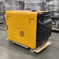 Générateur diesel silencieux haute efficacité 12 kW 15 kVA, générateur électrique portable 8 kW 10 kW, centrale électrique portable