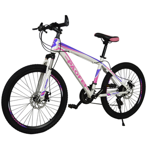 Vélo de montagne pour filles et femmes, 20 <span class=keywords><strong>pouces</strong></span>, <span class=keywords><strong>24</strong></span> <span class=keywords><strong>pouces</strong></span>, 26 <span class=keywords><strong>pouces</strong></span>, couleur <span class=keywords><strong>rose</strong></span>, <span class=keywords><strong>vtt</strong></span> 21 vitesses - Product Image 2