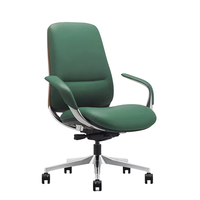 Vente en gros de chaises de bureau ergonomiques de direction pivotantes en cuir de luxe pour PDG