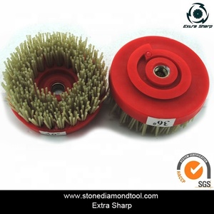 <span class=keywords><strong>Brosse</strong></span> de ponçage en métal/<span class=keywords><strong>brosse</strong></span> diamantée 125mm Snail-lock - Product Image 2