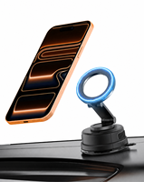 Support de téléphone magnétique rotatif pour voiture, base à ventouse pliable, support de téléphone portable pour tableau de bord et pare-brise, accessoires auto