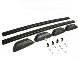 JOESHIER Barra Transversal de Techo Negra de Alta Calidad, de Aleación de Aluminio, Fácil Instalación, Portaequipajes de 100 kg+ para Hummer H3 - Product Image 2