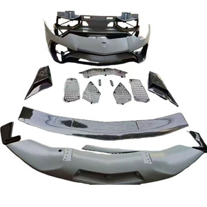 Kit Carrozzeria YICKU Compatibile con Modello <span class=keywords><strong>Lamborghini</strong></span> LP700 Stile LP750 SV Paraurti Anteriore Paraurti Posteriore Spoiler - Product Image 1