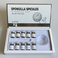 Kit de peeling aux algues 99% OEM, biomicroneedling, spicules d'éponge, masque en poudre de peeling aux algues naturel, peeling biologique du visage, acné