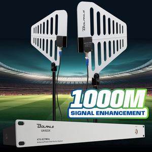 Bolanle professionale attivo Antenna direzionale Wireless UFH sistema di amplificatore di segnale del microfono fase e spettacoli dal vivo - Product Image 2