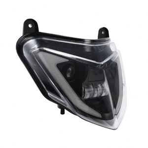Phare LED noir Yongjin avec clignotant jaune DRL pour <span class=keywords><strong>Ducati</strong></span> Hypermotard 821 - Product Image 6