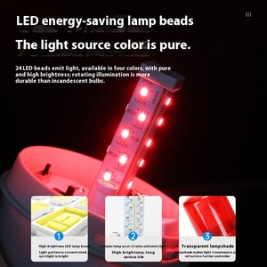 Luces de Advertencia Rotatorias Intermitentes Impermeables con Alarma de <span class=keywords><strong>Sonido</strong></span> y Luz LED N-1101AJ - Product Image 5
