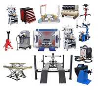 Changeur de pneus combo équipement de garage de voiture alignement de roue de voiture 3D une station auto service machine et outils