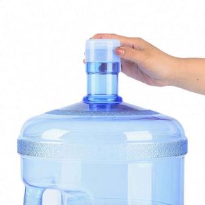 FUXI Brand Made in China PE Non Spill Easy-to-open Ribbed Closure 55mm <b>Bottle</b> Cap Pull Ring for Cups (Custom Logo Available) - Product Image 5
